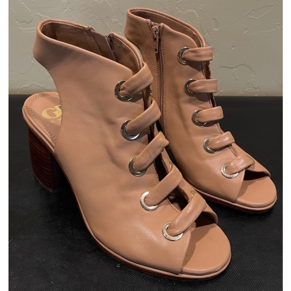 Gianni Bini Y2K Booties, Size 8, Beige
